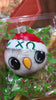 Santa Hat Owl Ornament