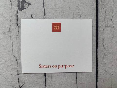 Sisters on purpose Small Sticky Note